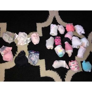 Newborn Mitten & sock bundle